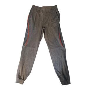 NWOT TekGear Dry-tek Gray and Orange Boys Joggers XL 18/20